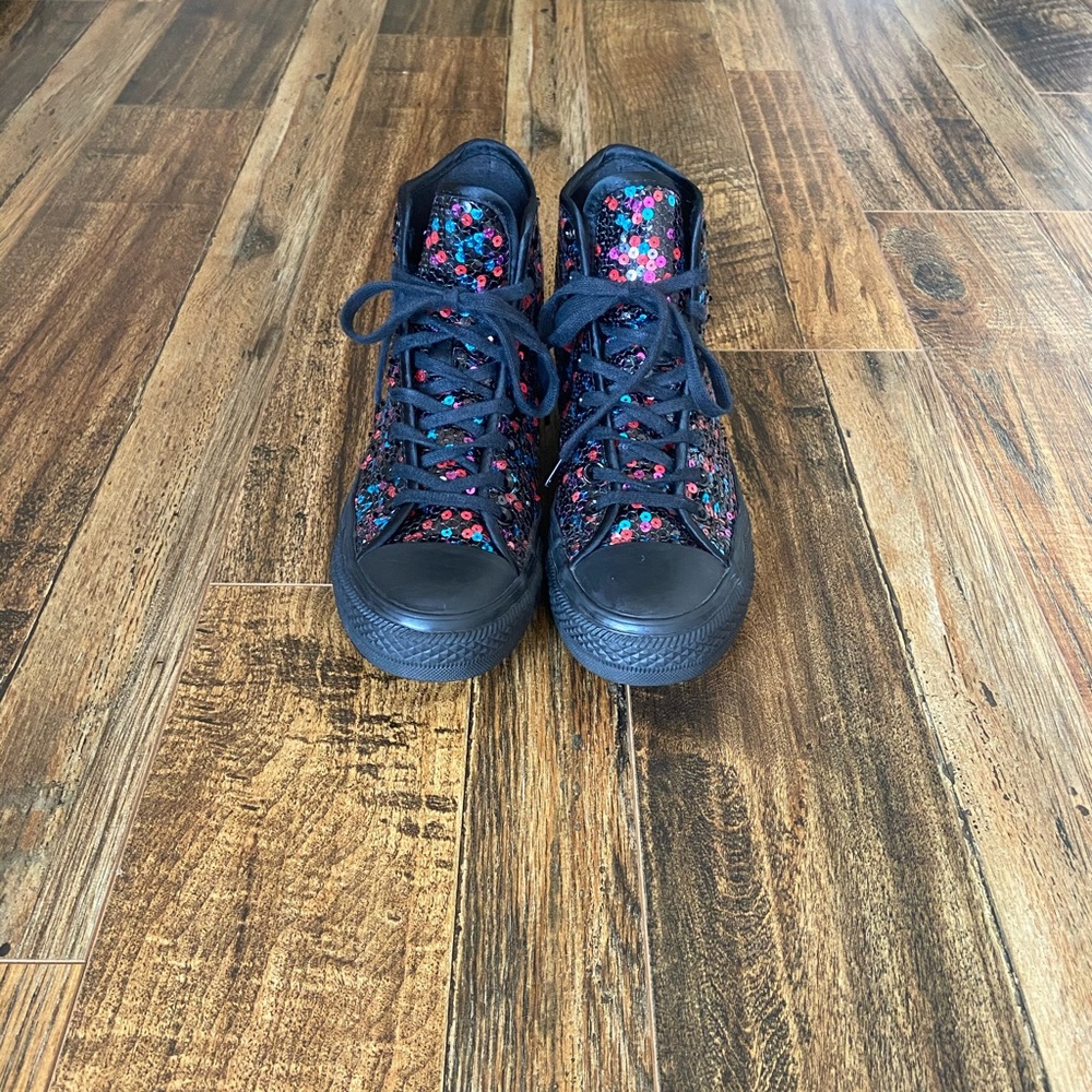 Converse Sequined size 8.5